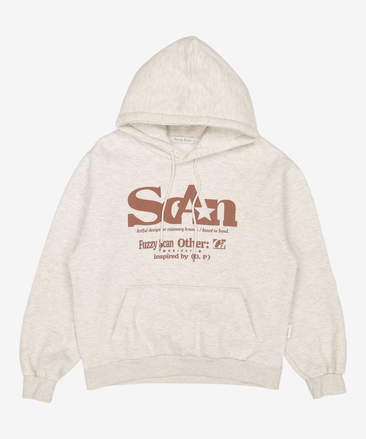 퍼지스캔(FUZZY SCAN) 후드 티셔츠 3XL