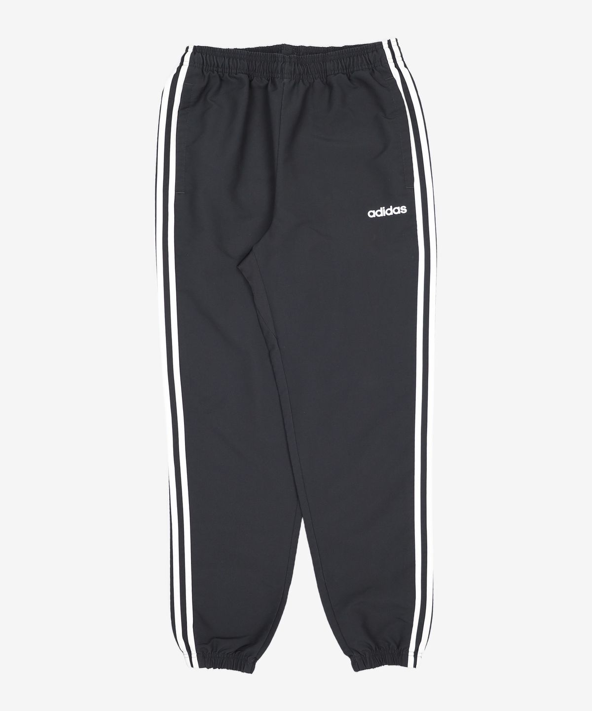 아디다스(ADIDAS) 에센셜 3S 윈드 팬츠 - 블랙:화이트 / DQ3100 L