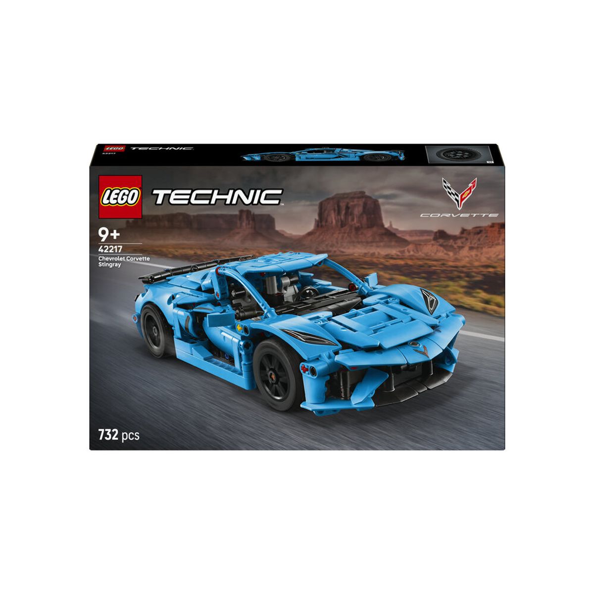 레고(LEGO) 레고 테크닉 42217 Chevrolet Corvette Stingray Blue [레고공식]