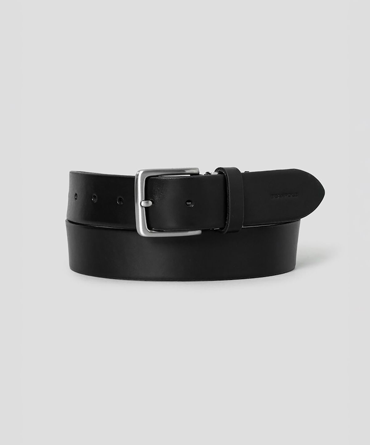 빈폴 액세서리(BEANPOLE ACCESSORY) 통가죽 캐주얼 버클 벨트  블랙