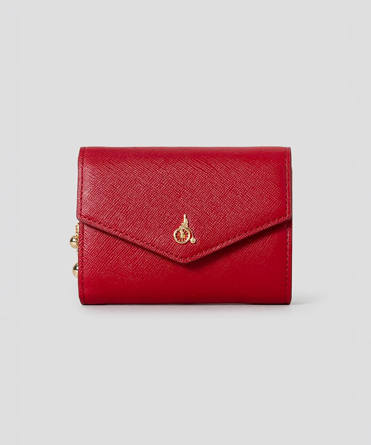 빈폴 액세서리(BEANPOLE ACCESSORY) 루시 플랩 중지갑  레드