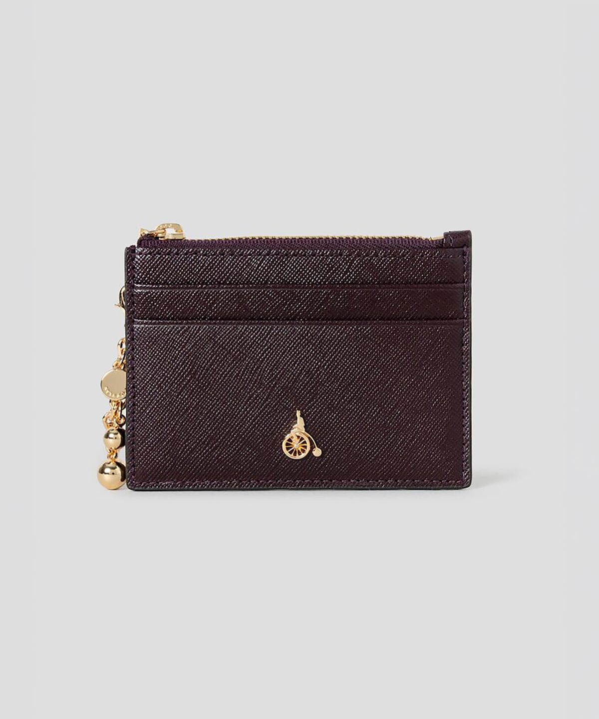 빈폴 액세서리(BEANPOLE ACCESSORY) 루시 지퍼 카드지갑  와인