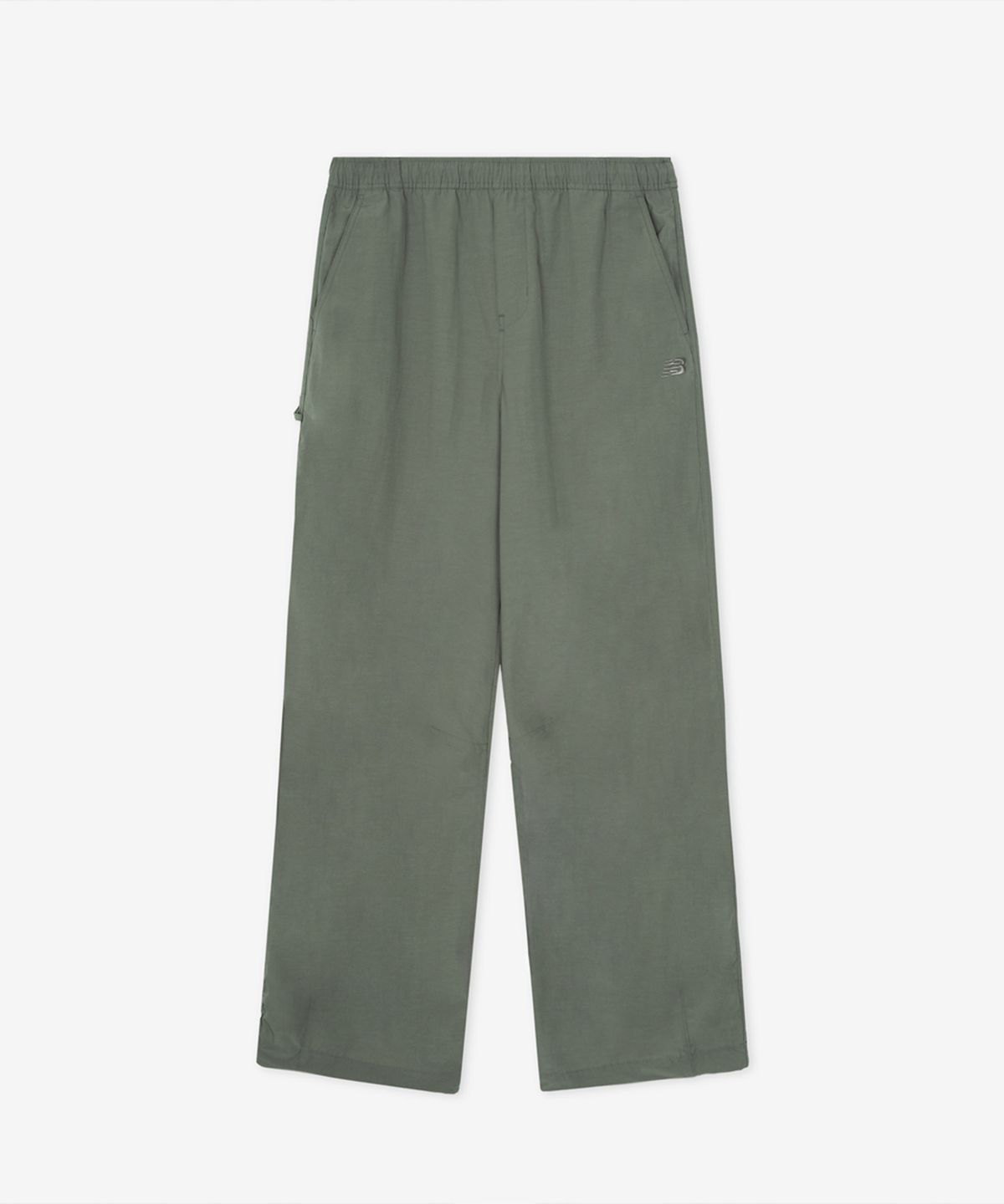 뉴발란스(NEW BALANCE) NBNTG31803 / UNI 에센셜 헤리티지 2WAY 우븐 와이드 팬츠 (G/KHAKI)