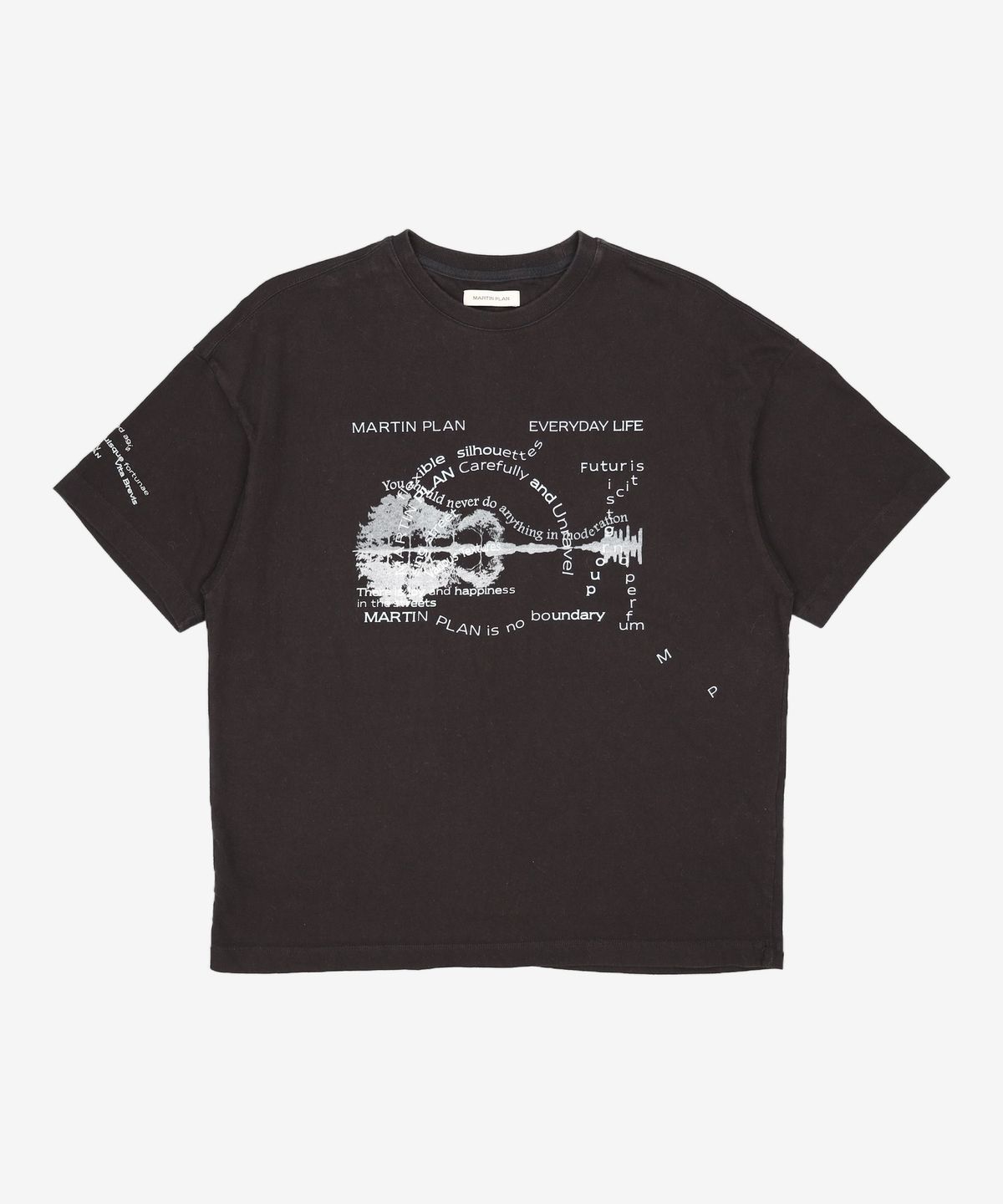 마틴플랜(MARTIN PLAN) Flexible Martin Half T  - BLACK M