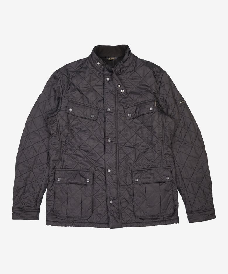 남성 블랙 B.Intl Ariel Polarquilt 자켓 (URJA3F005BK) XXL