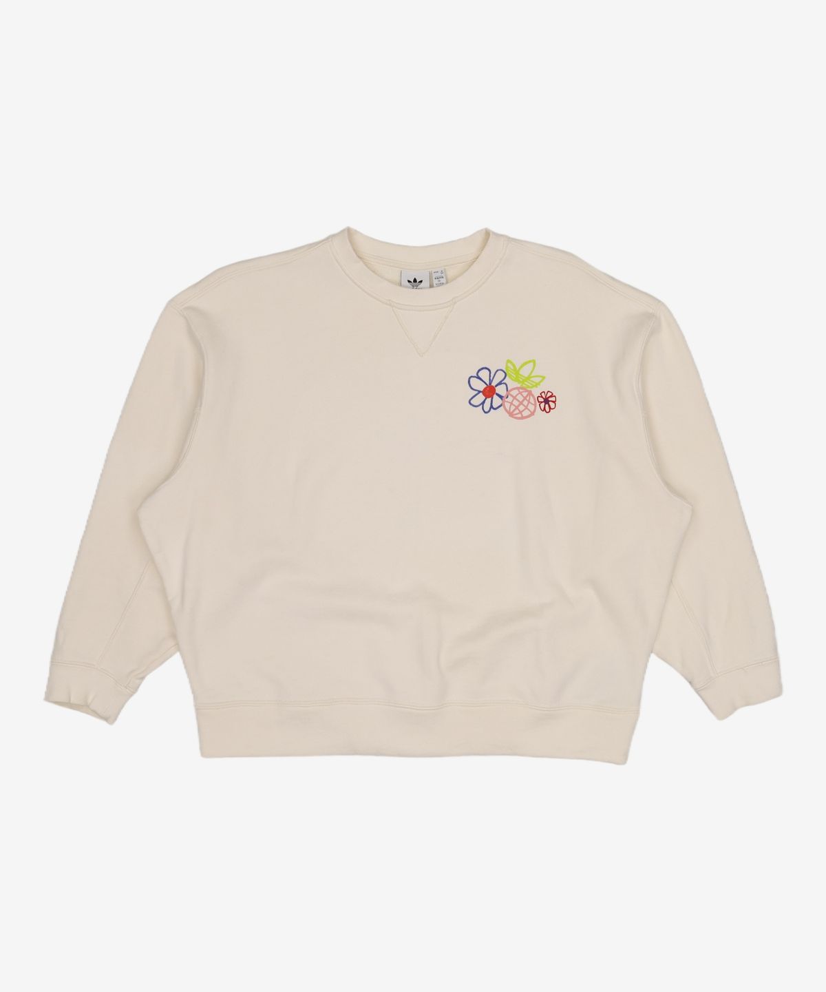 아디다스(ADIDAS) 스웨트셔츠 - 오프화이트 / GP3493 S