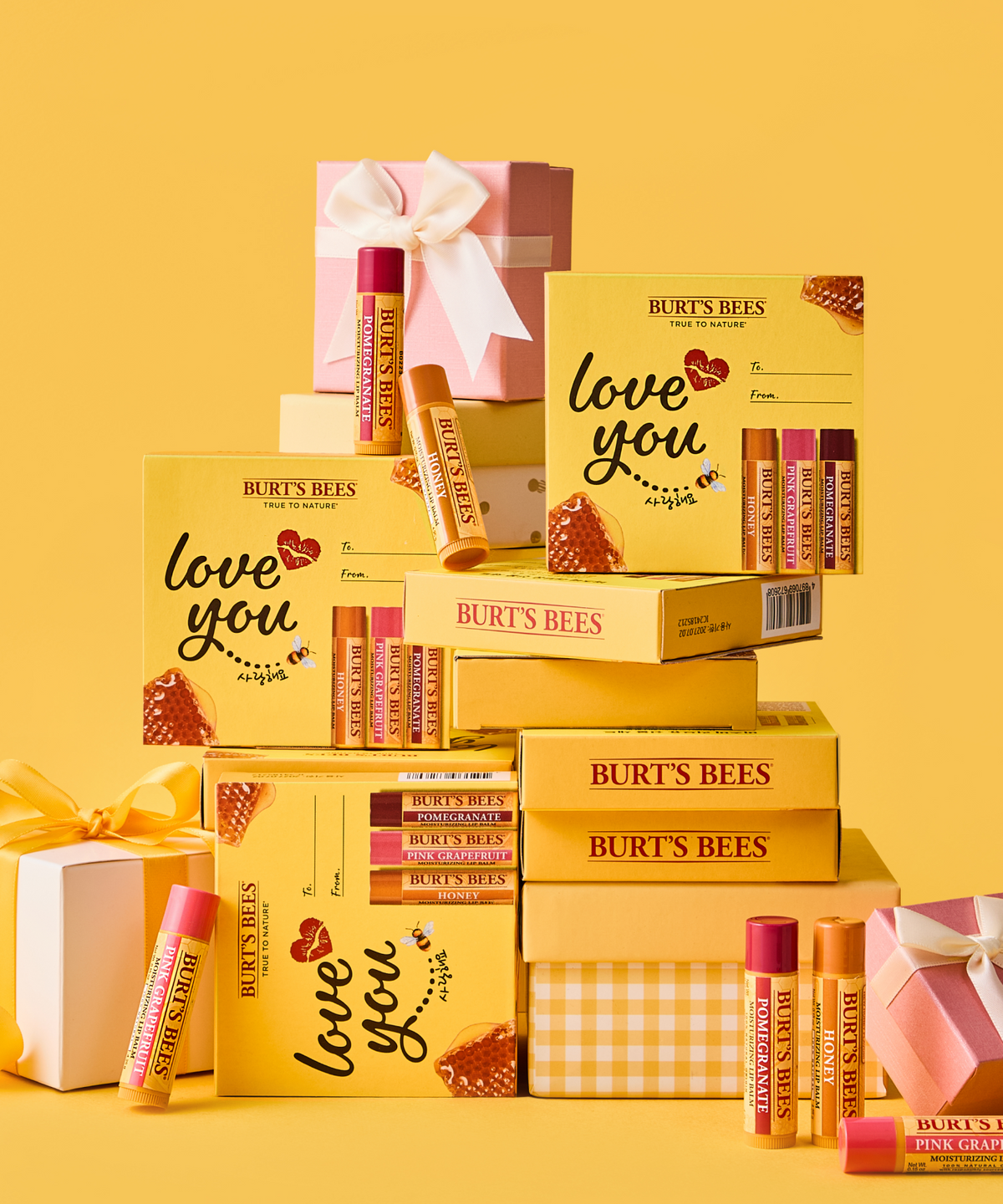 버츠비(BURTSBEES) 러브유 립밤 세트
