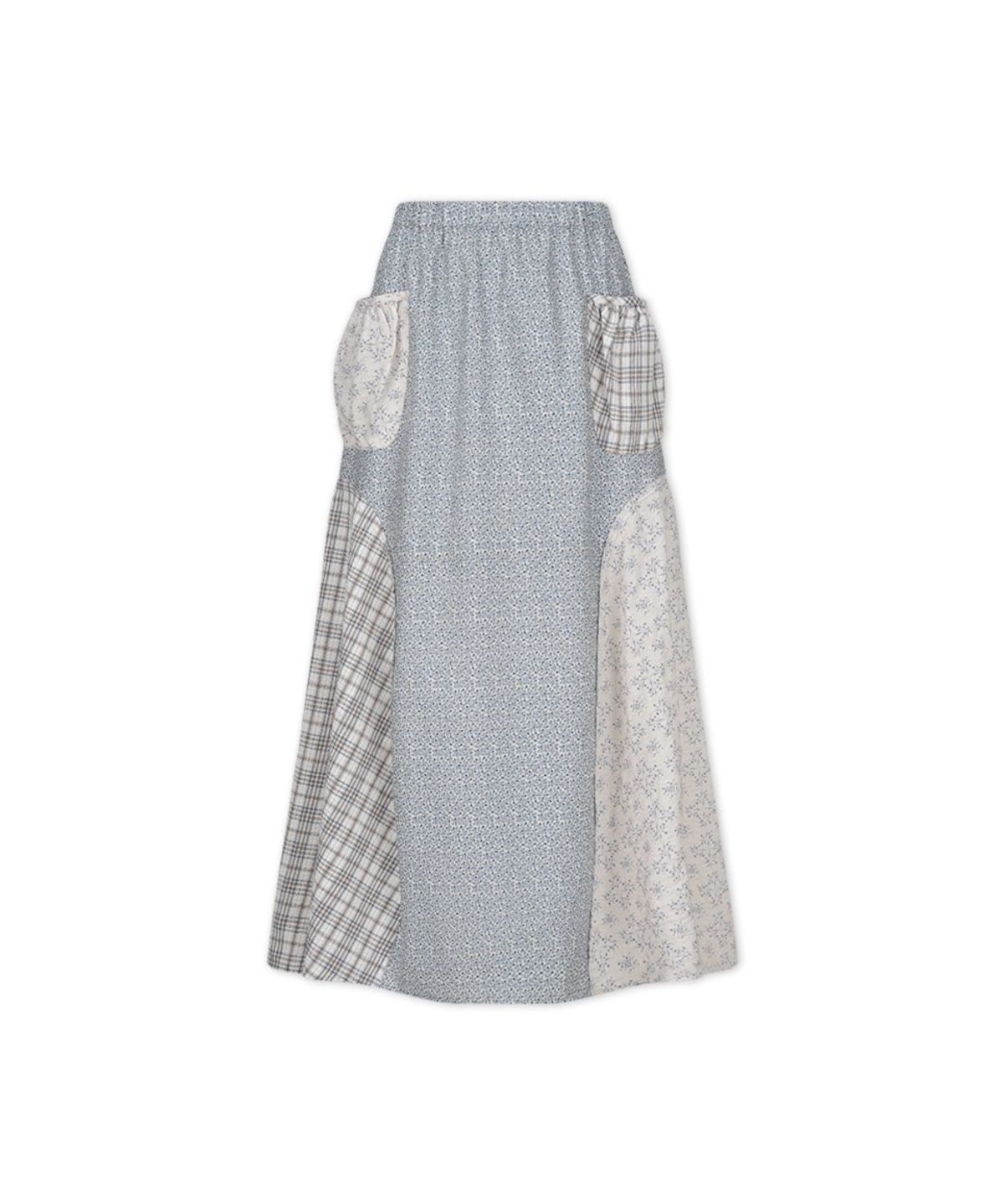 콜로신스(COLOCYNTH) Mantis Pocket Long Skirt Sky