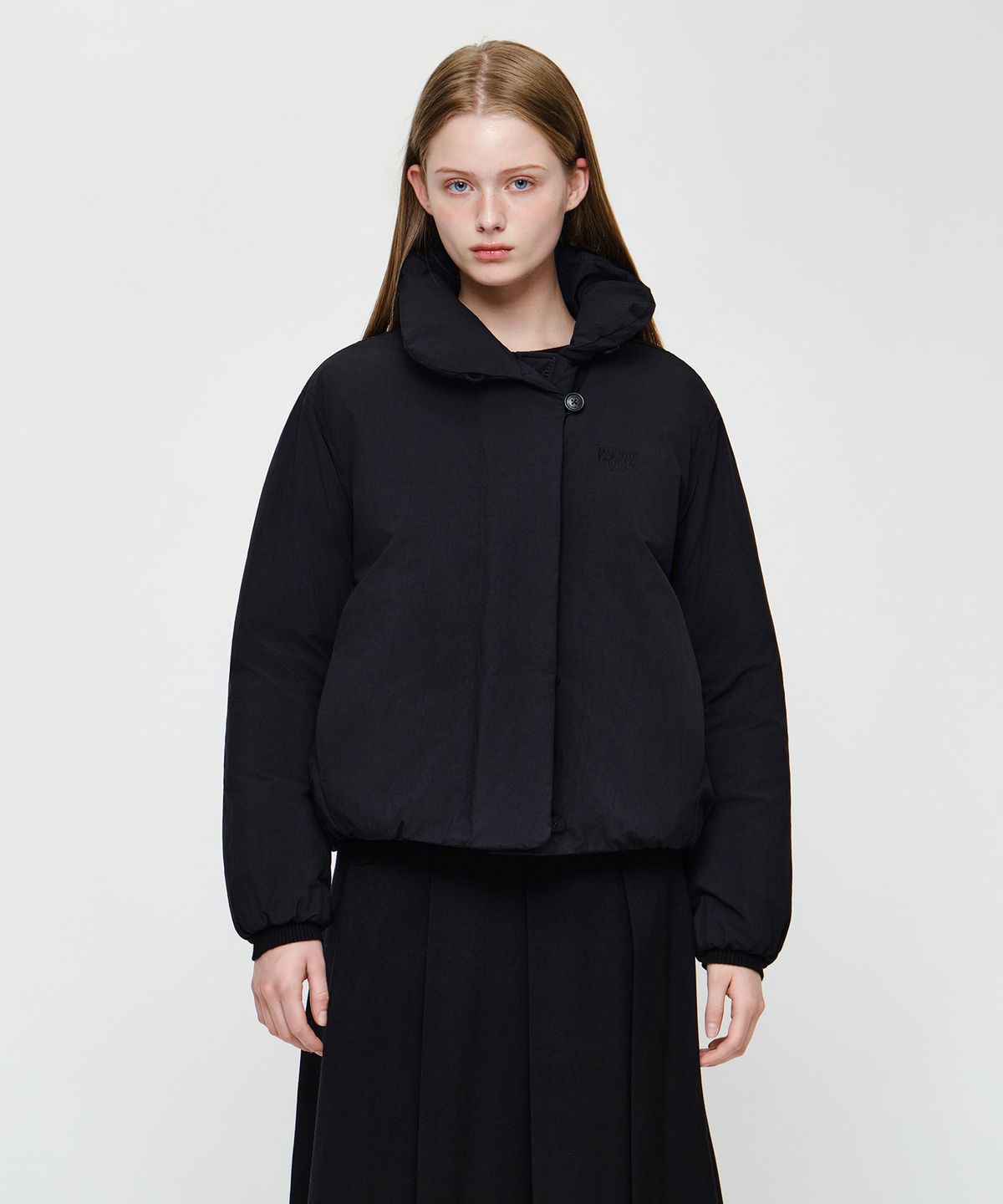 마리떼 프랑소와 저버(MARITHÉ + FRANҪOIS GIRBAUD) W HIGH NECK PADDED JACKET black