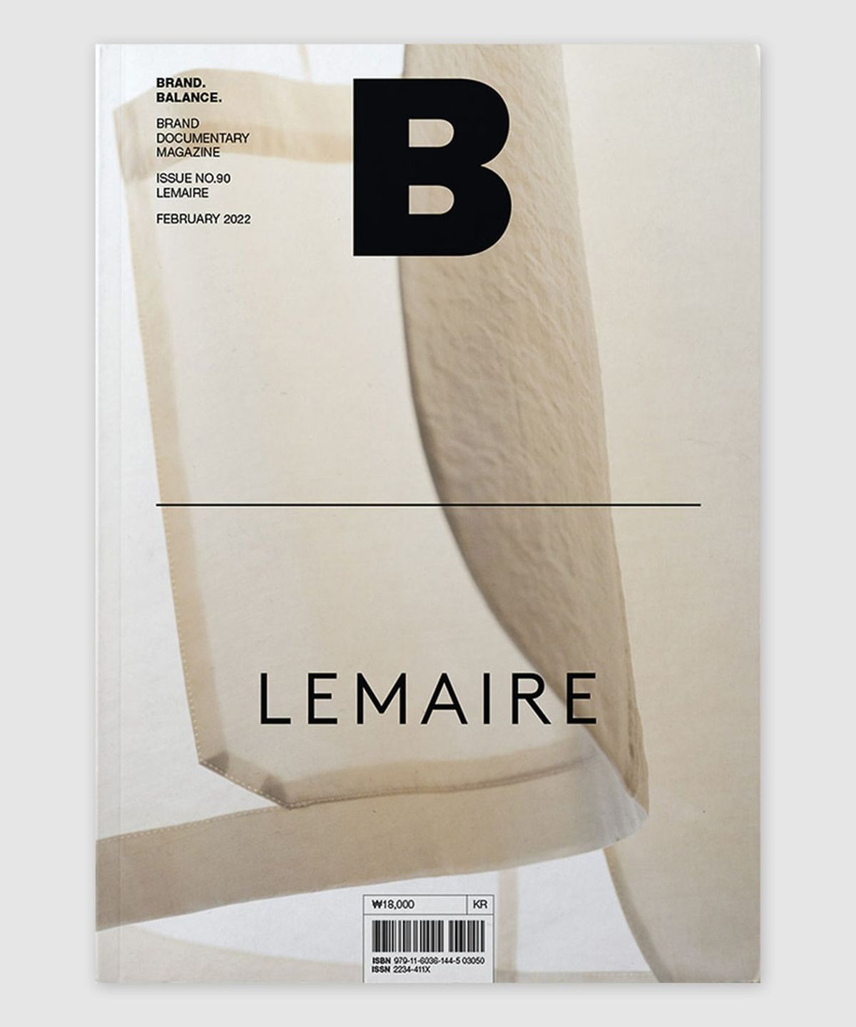 매거진 B(MAGAZINE B) B Issue#90 LEMAIRE