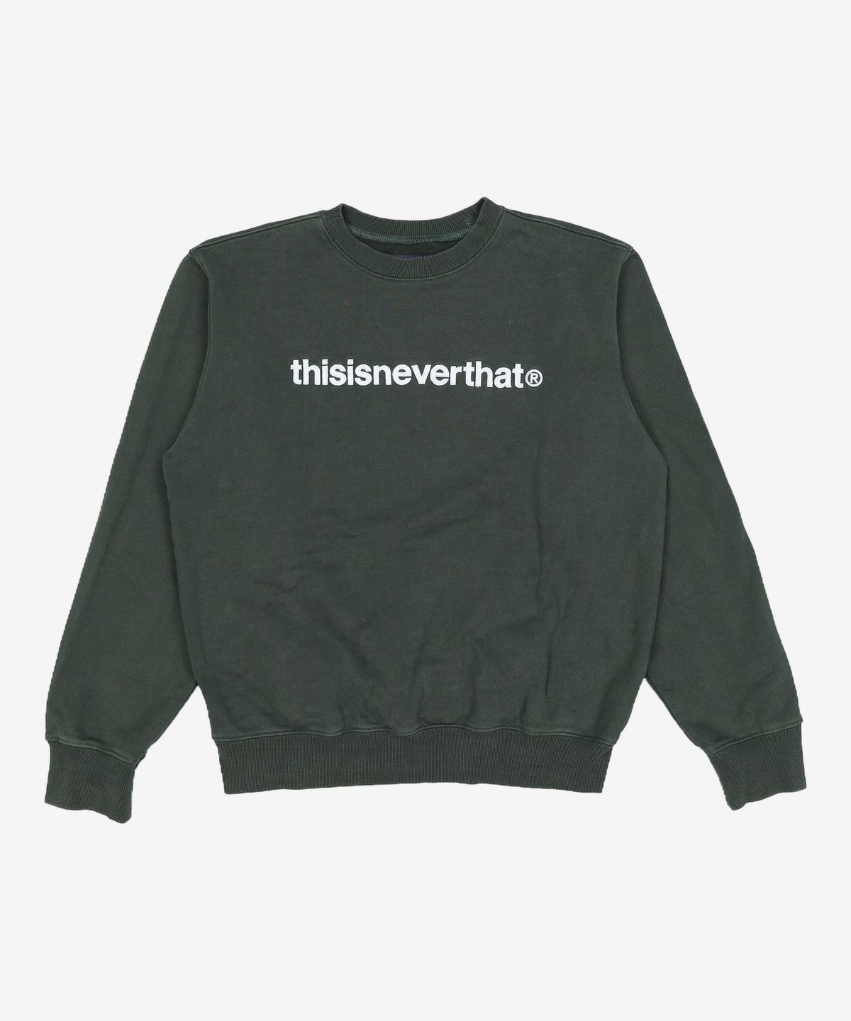 디스이즈네버댓(THISISNEVERTHAT) (FW22) T-Logo Crewneck Black S