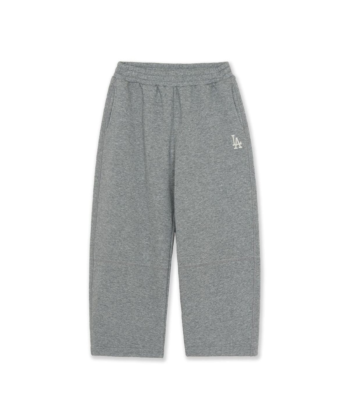 엠엘비 키즈(MLB KIDS) 스포티브 베이직 와이드 팬츠 LA (Melange Grey)