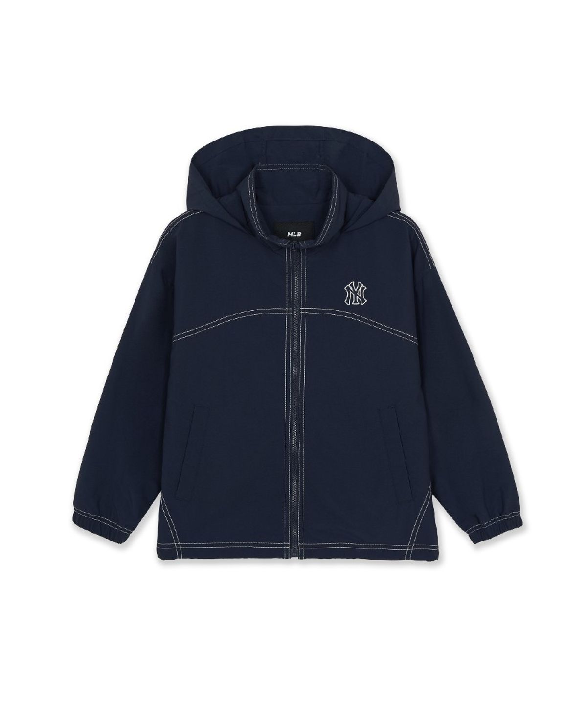 엠엘비 키즈(MLB KIDS) 스포티브 패커블후드 바람막이 NY (Navy)