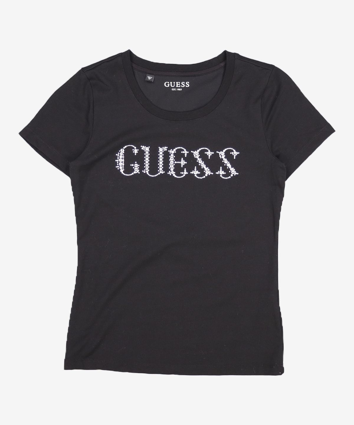 게스(GUESS) 여성 블링 GUESS 반팔티 XS