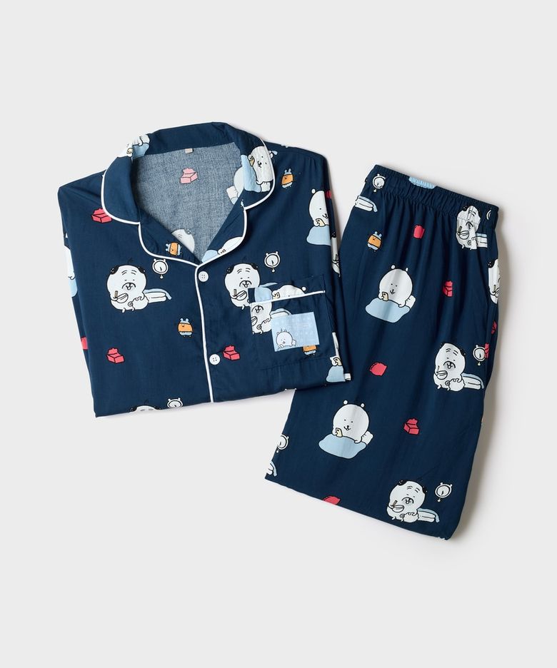 [담곰이] 긴팔 파자마 (RE)(Navy)_SPPPG49U01