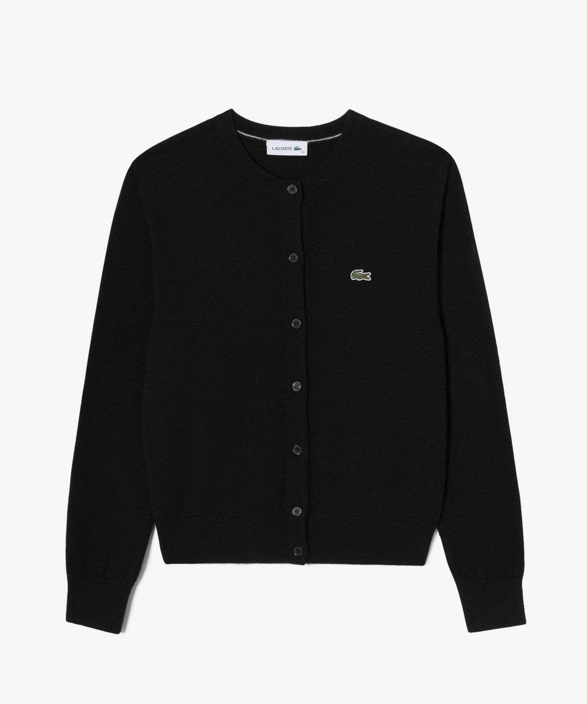 라코스테(LACOSTE) 여성 베이직 크루넥 가디건 AF222E-56N 031