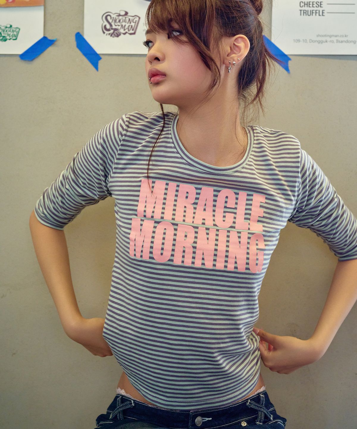 엔와이엑스엑스(NYXX) MIRACLE MORNING L/S MINT