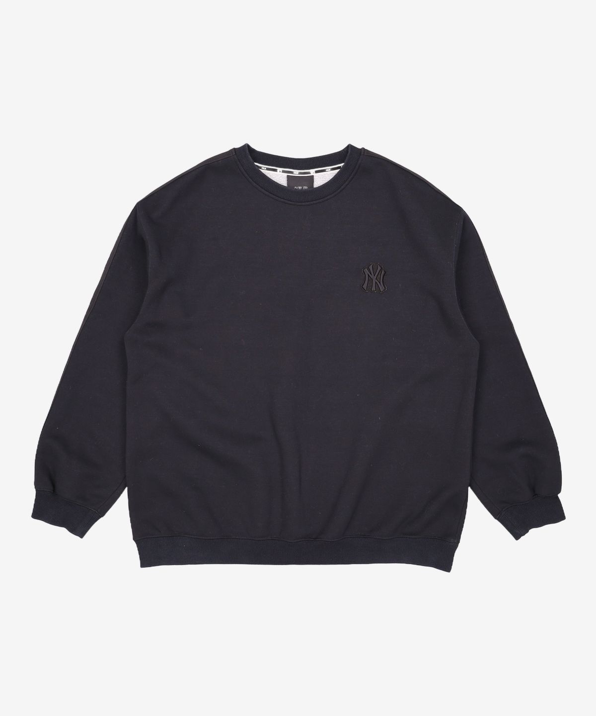 엠엘비(MLB) 플리스  라운드테잎 뉴욕양키스 맨투맨(BLACK) XL