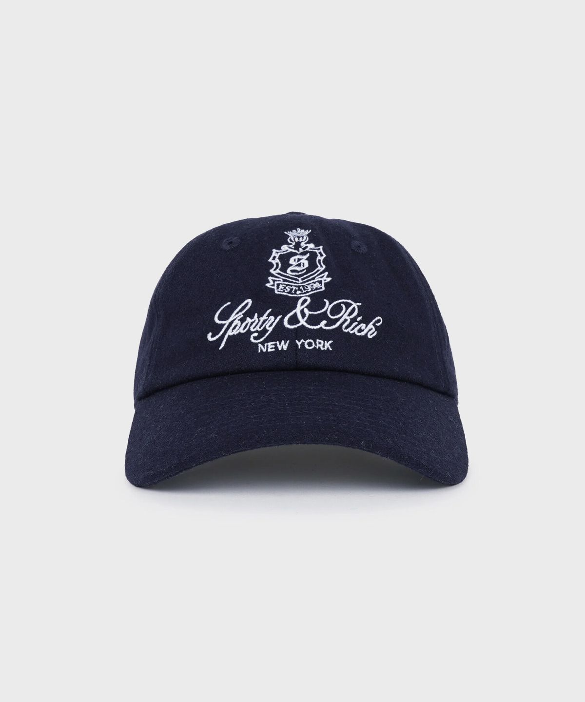 스포티앤리치(SPORTY&RICH) 벤돔 캡 - 네이비 R265AOH045
