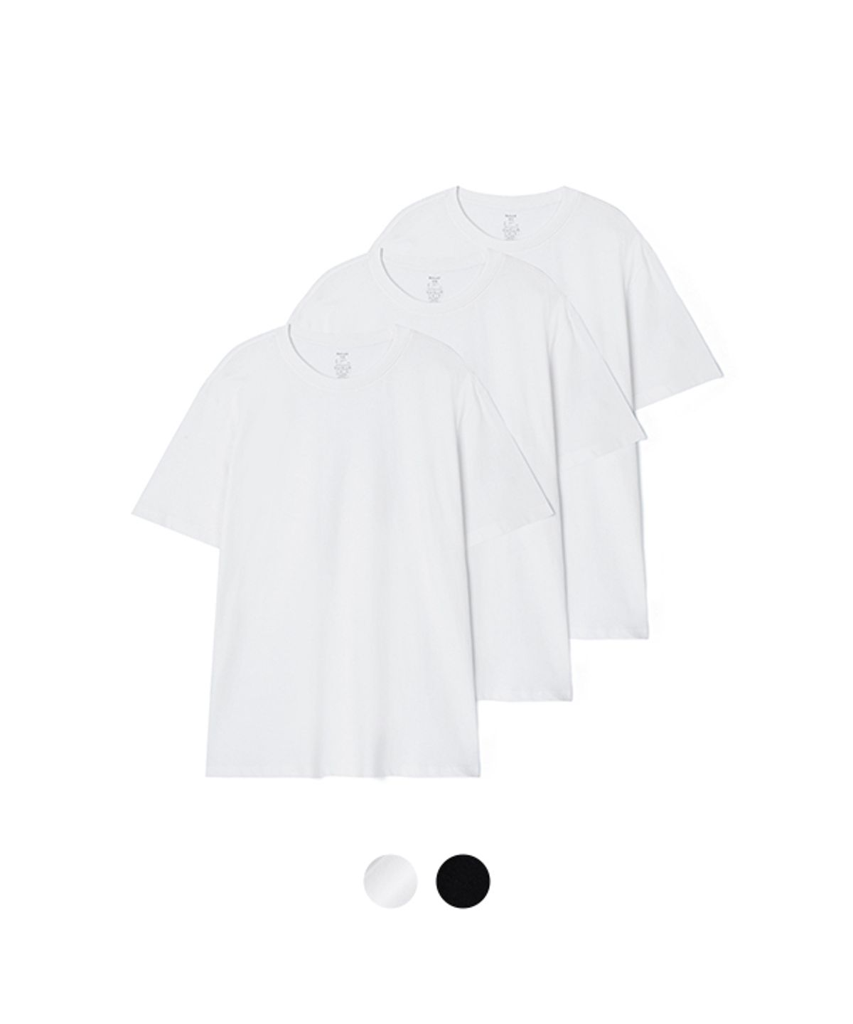 팔랩(PALAP) [3PACK]남여공용 20수 헤비웨이트 무지 반팔티셔츠_PLZ99TS001
