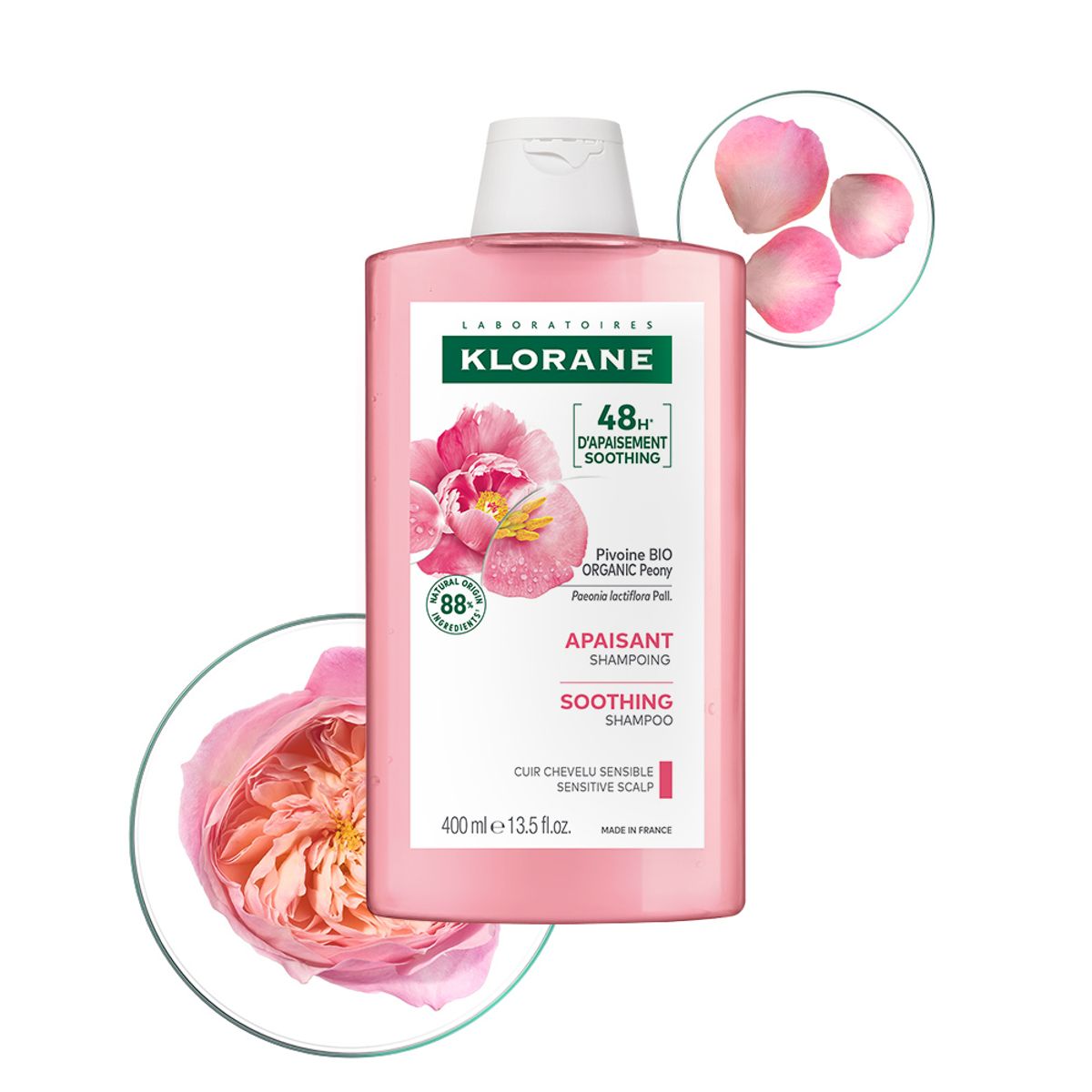클로란(KLORANE) 피오니 샴푸 400ml