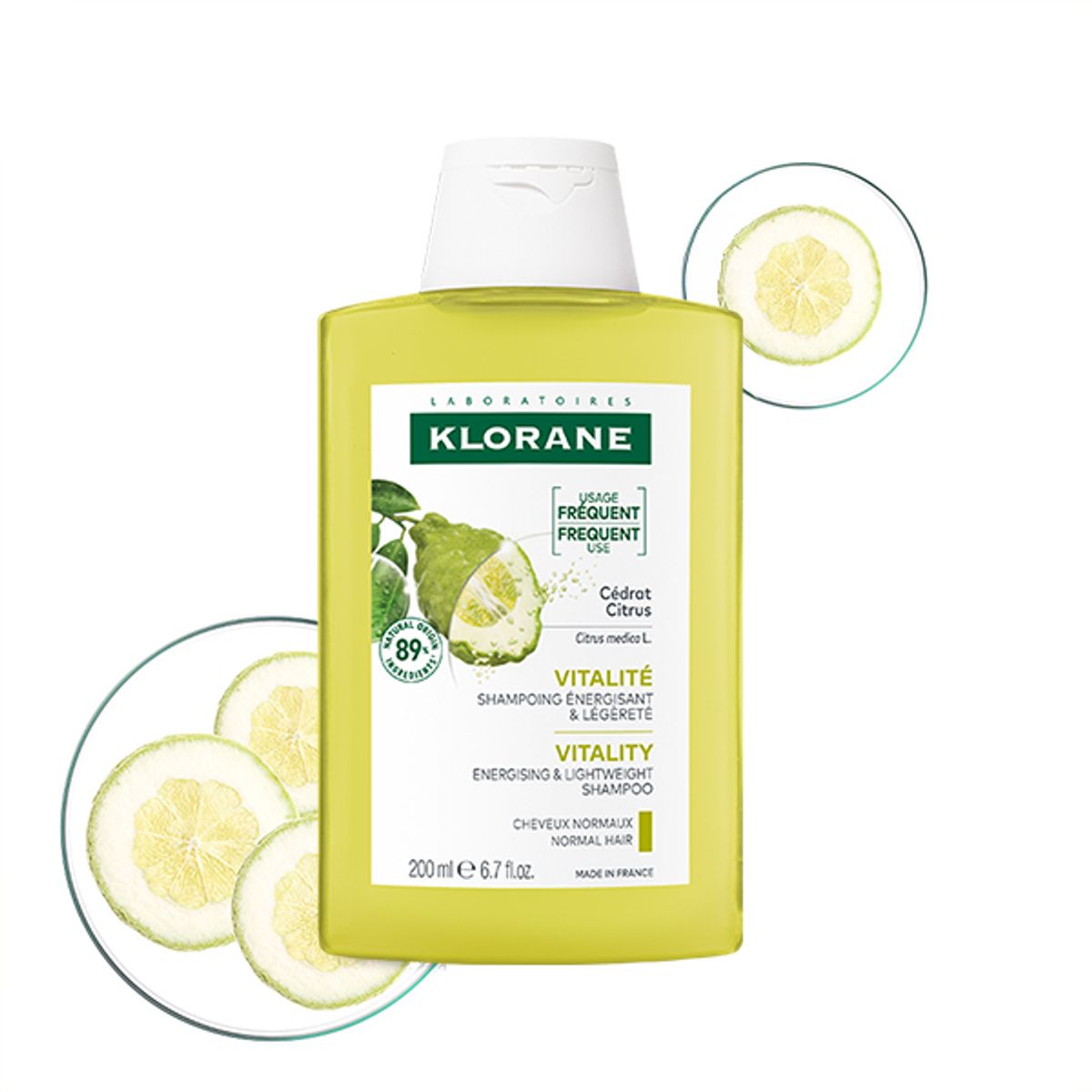 클로란(KLORANE) 시트러스 샴푸 200ml