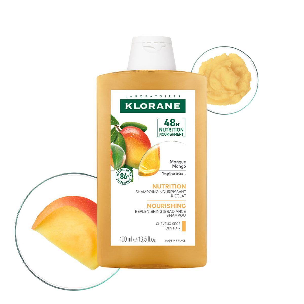 클로란(KLORANE) 망고버터 샴푸 400ml