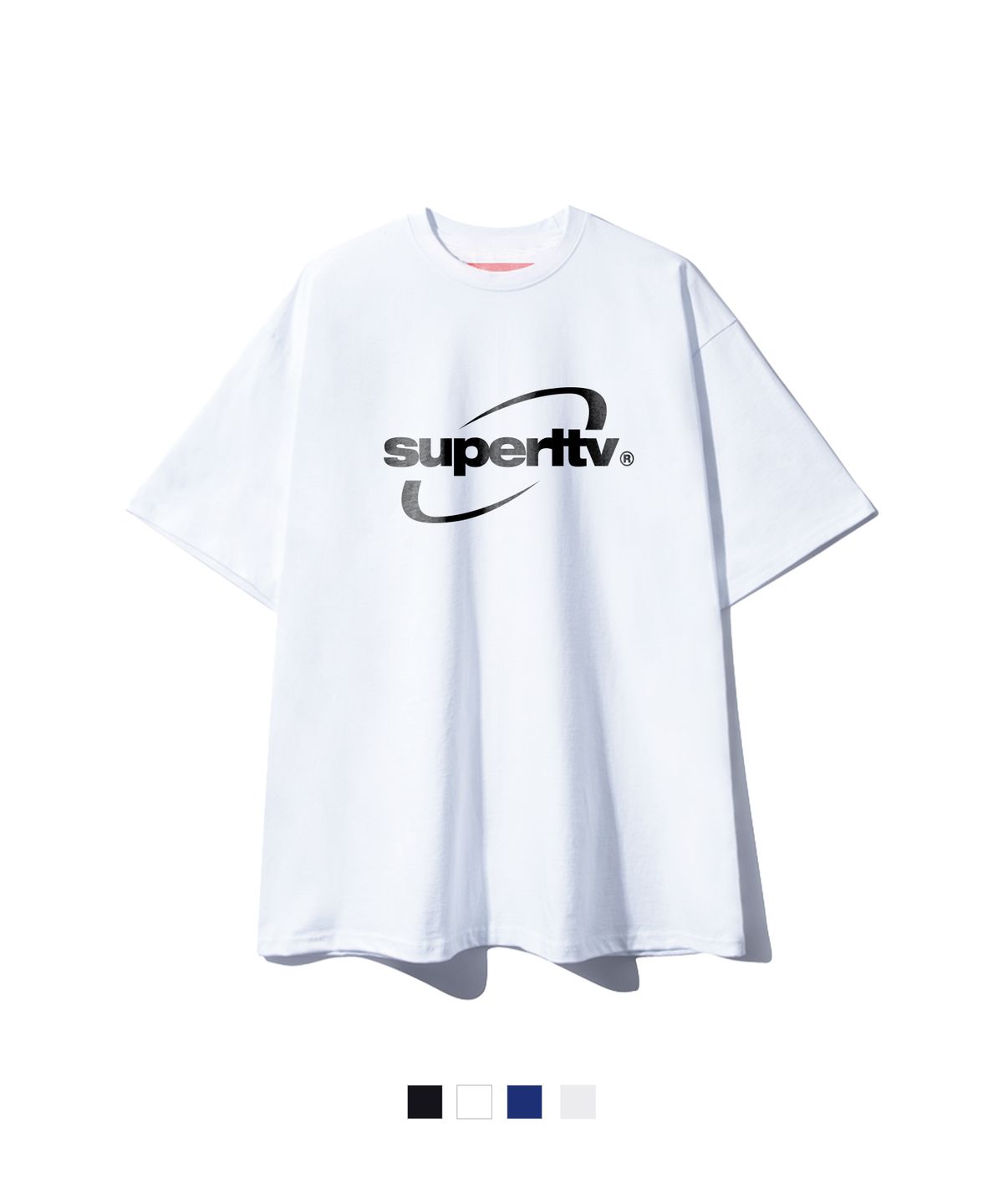 슈퍼레이티브(SUPERLATIVE) S/P SPIN LOGO 오버핏 반팔 (SOS2-2SP2013)