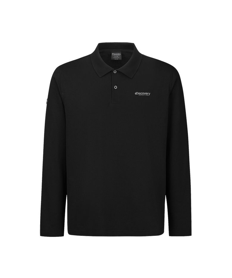 남성 테드 긴팔 카라티 (BLACK)