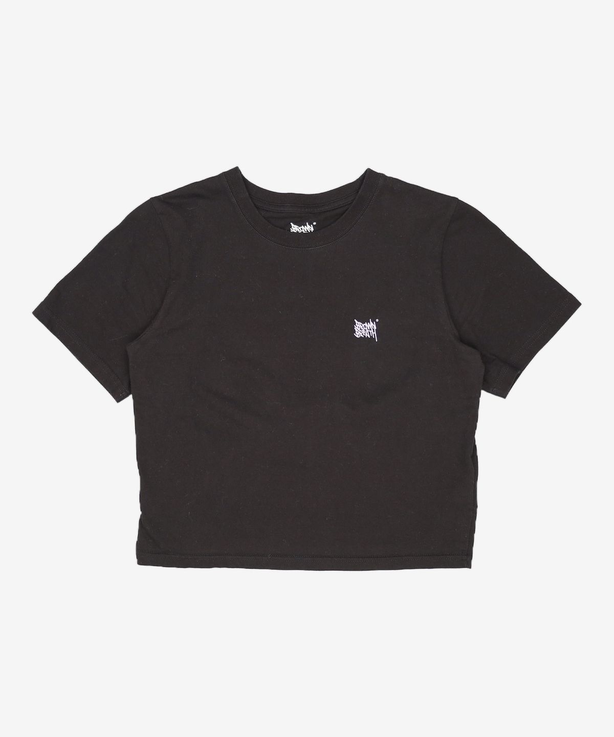 브라운브레스(BROWNBREATH) W TAG CROP TEE - BLACK M