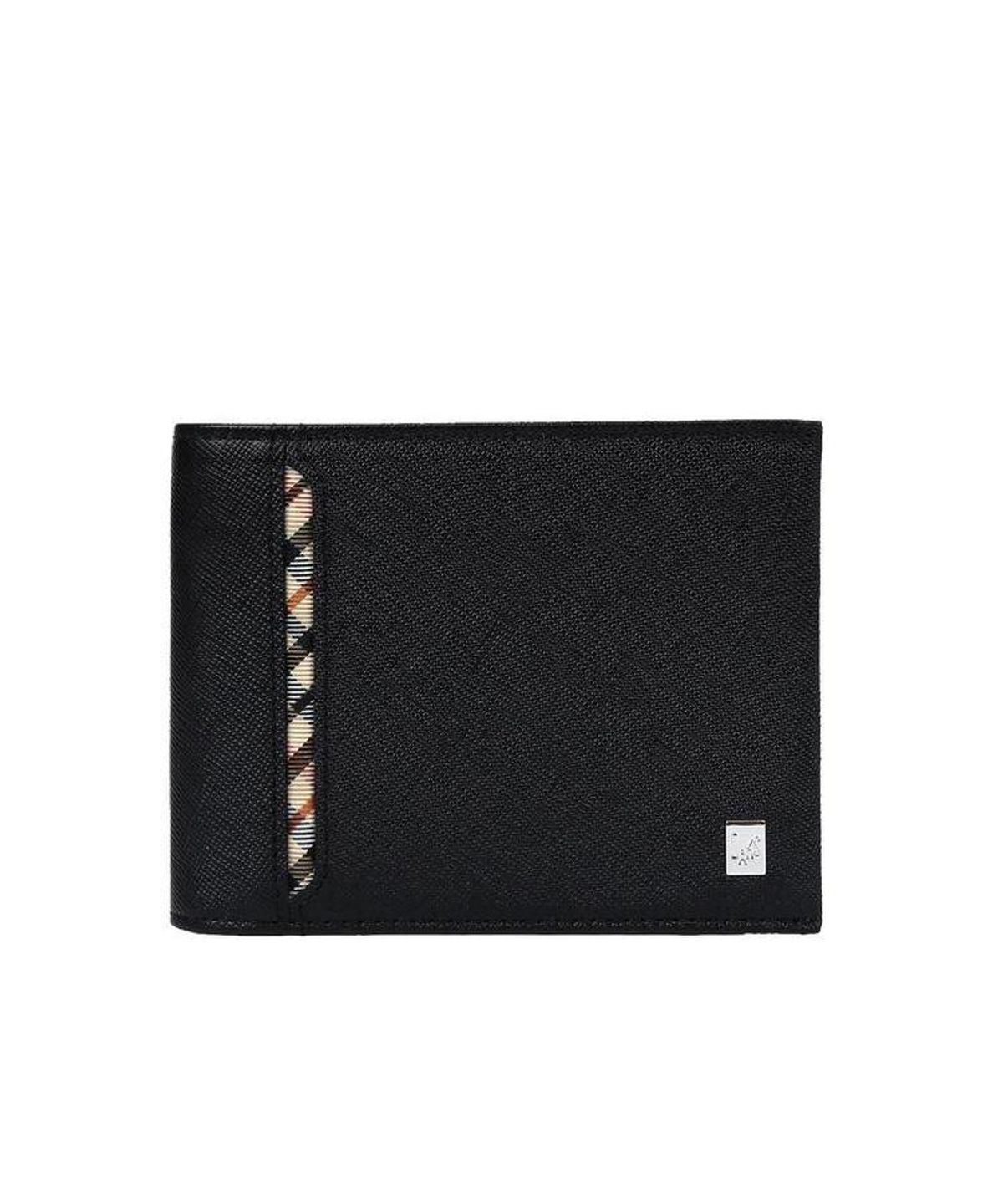 닥스 남성 액세서리(DAKS MEN'S ACCESSORIES) 블랙 오션엠보 사선체크라인 DBWA6F905BK