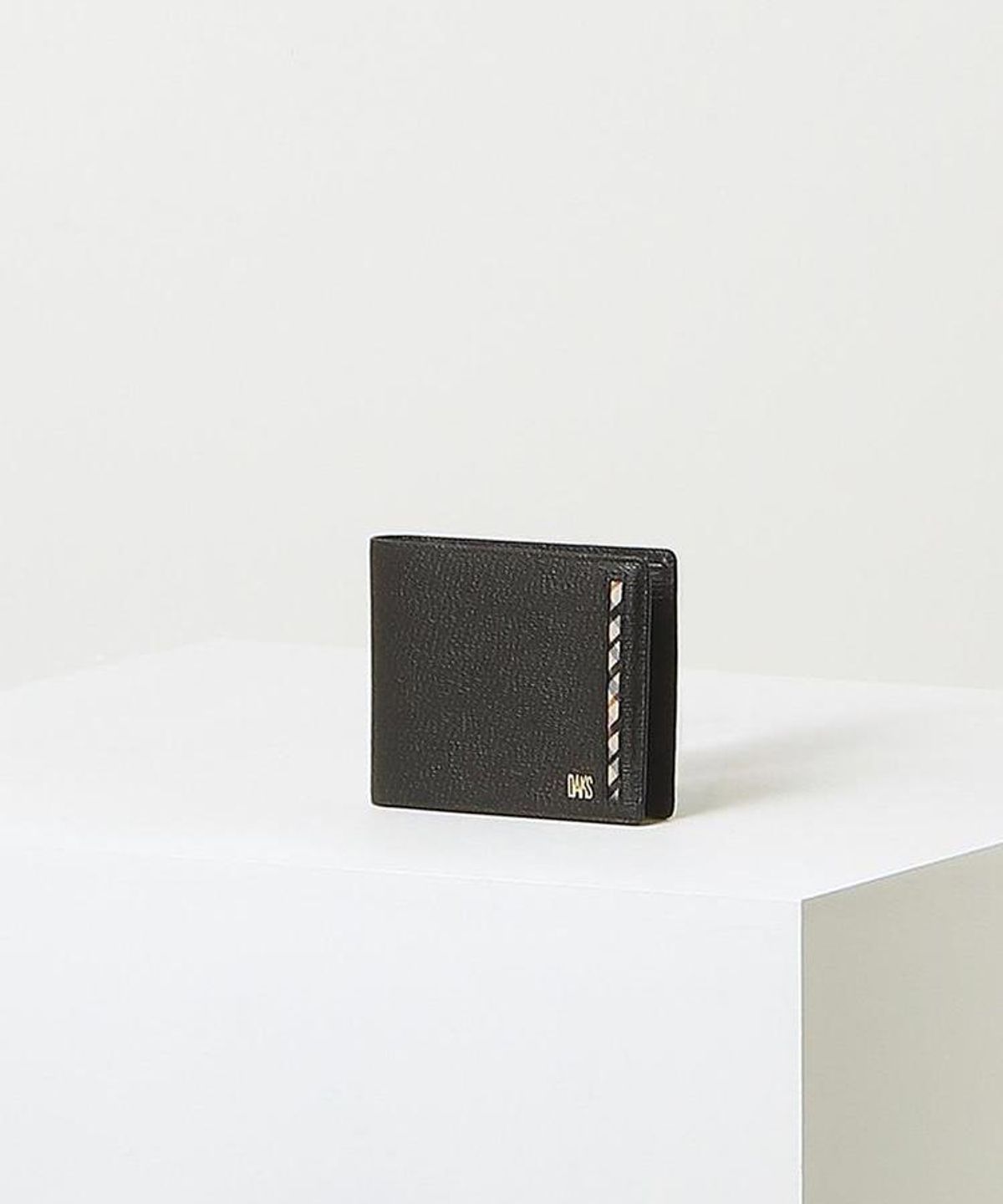 닥스 남성 액세서리(DAKS MEN'S ACCESSORIES) 브라운 라인배색 소가죽 DBWA6F914W3