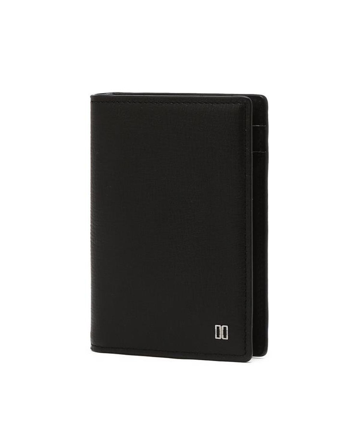 닥스 남성 액세서리(DAKS MEN'S ACCESSORIES) 블랙 DD로고 소가죽 카드지갑 DBHO6E911BK