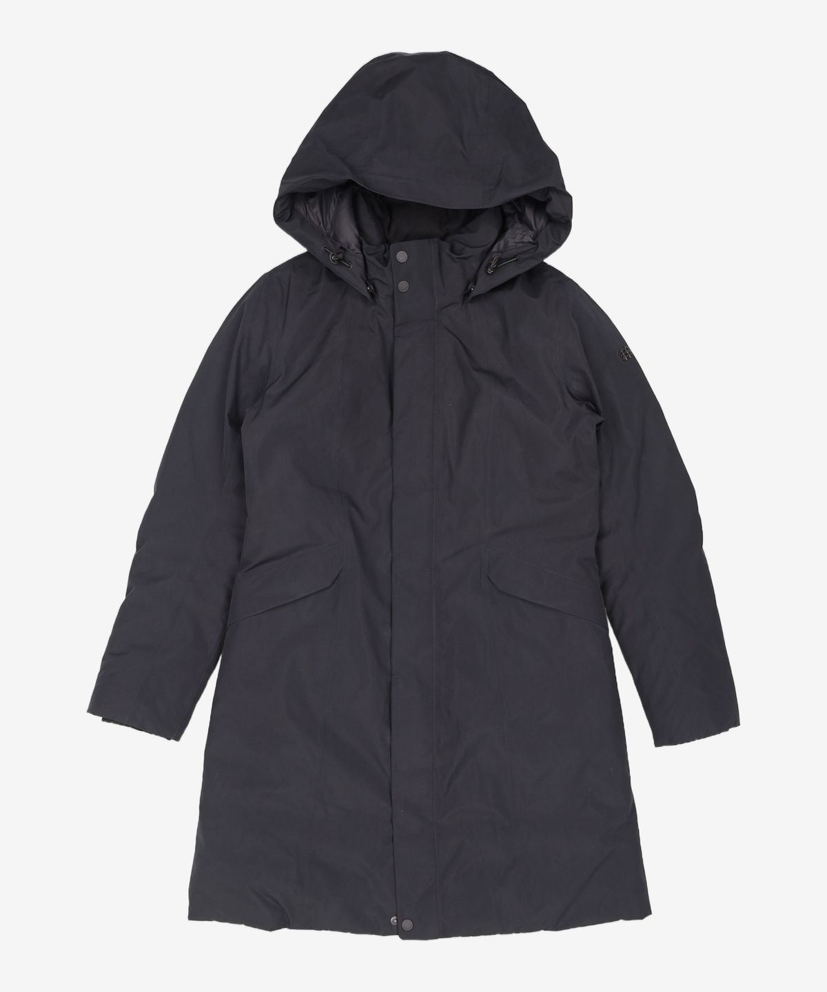 코오롱스포츠(KOLON SPORT) 여성 고어 중기장 다운_JKJDW19292BLK 90