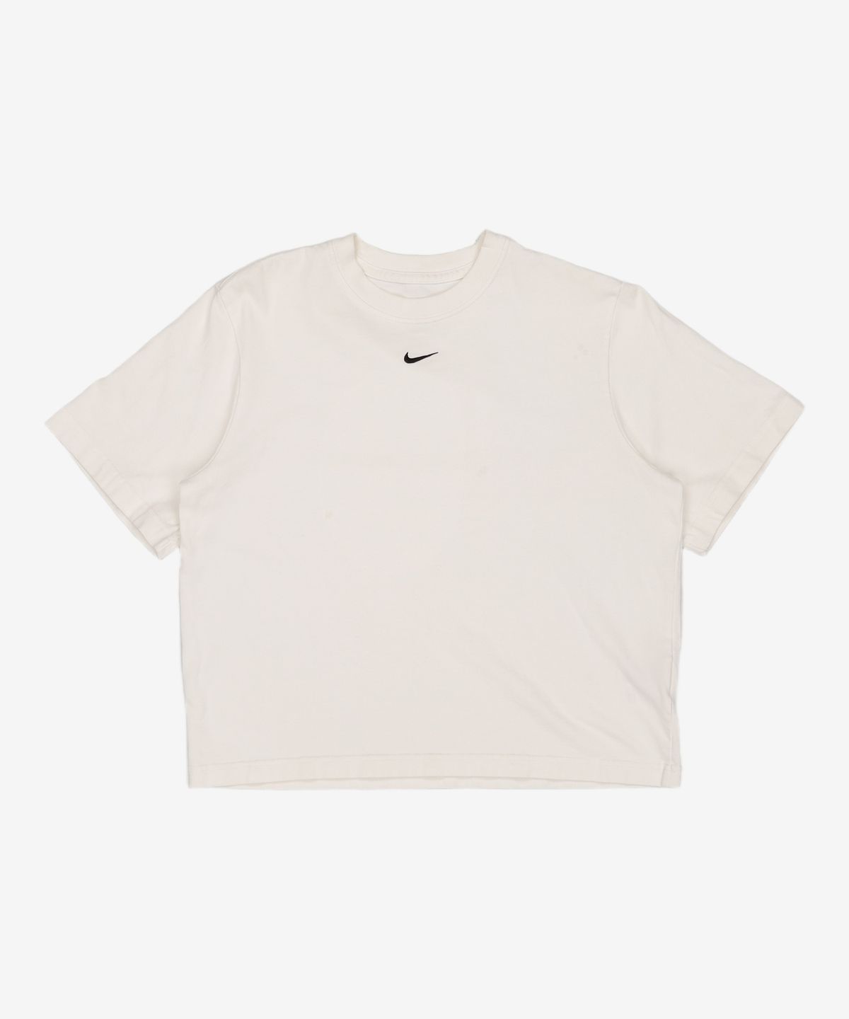 나이키(NIKE) 스포츠웨어 에센셜 박시 티셔츠 W - 화이트:블랙 / DD1238-100 L