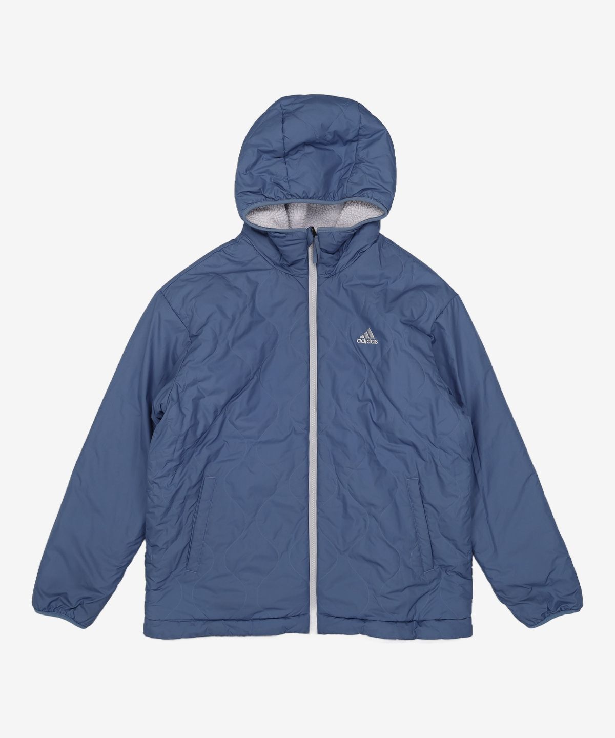아디다스(ADIDAS) 풀집 하이 칼라 쉐르파 재킷 HR8427 XXL