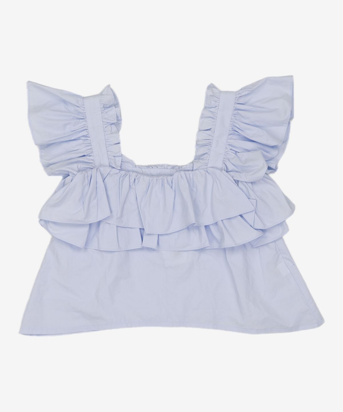 더티스(THETIS) RUFFLE DETAIL BLOUSE_TT2S106 SS