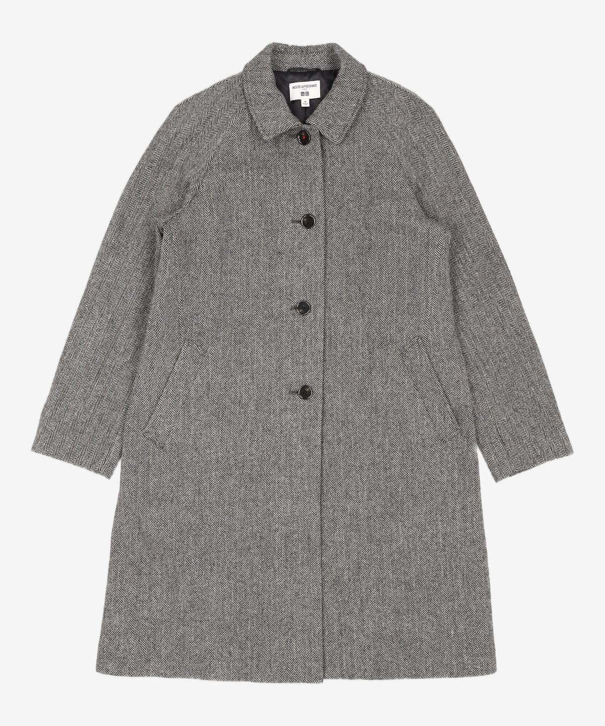 유니클로 x 이네스 드 라 프레상쥬(UNIQLO x INES DE LA FRESSANGE) 겨울 싱글 코트 M