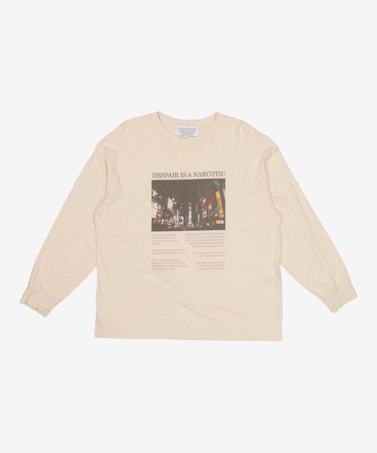 스타일난다(STYLE NANDA) 긴소매 티셔츠 FREE