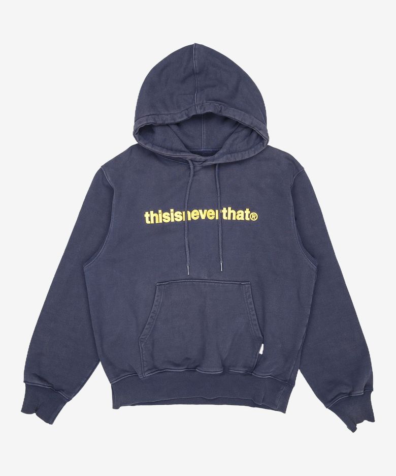 (FW21) T-Logo Hoodie - Dark Navy S