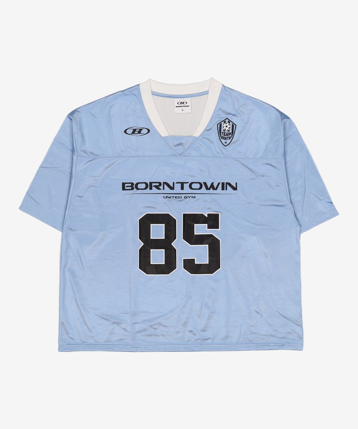 본투윈(BORN TO WIN) 85 RUGBY JERSEY T-SHIRTS [SKY BLUE] 3