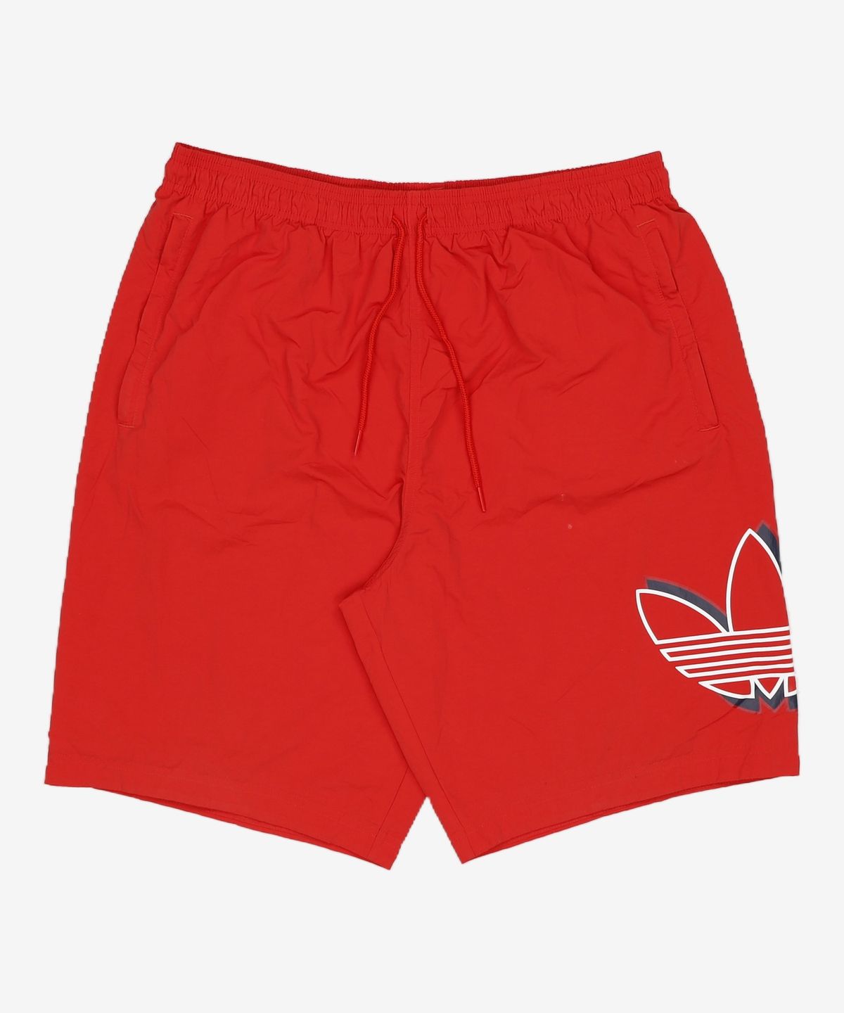 아디다스(ADIDAS) 쉐도우 우븐 숏 팬츠 - 레드 / FU6000 XXXL