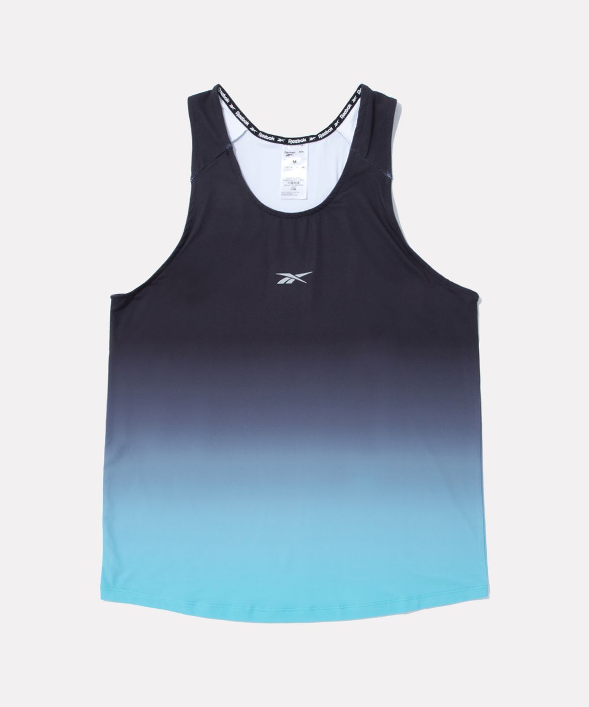 리복(REEBOK) 스피드 탱크 탑 - 블랙:터콰이즈 / 100273538