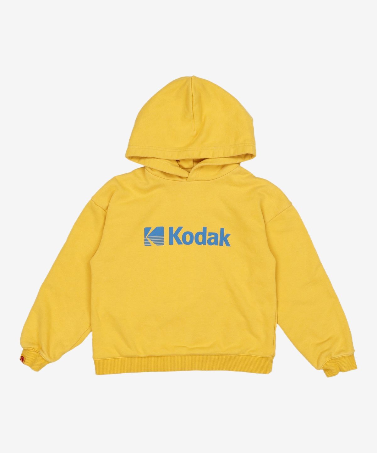 코닥 키즈(KODAK KIDS) 워딩 로고 후드 키즈 YELLOW 140