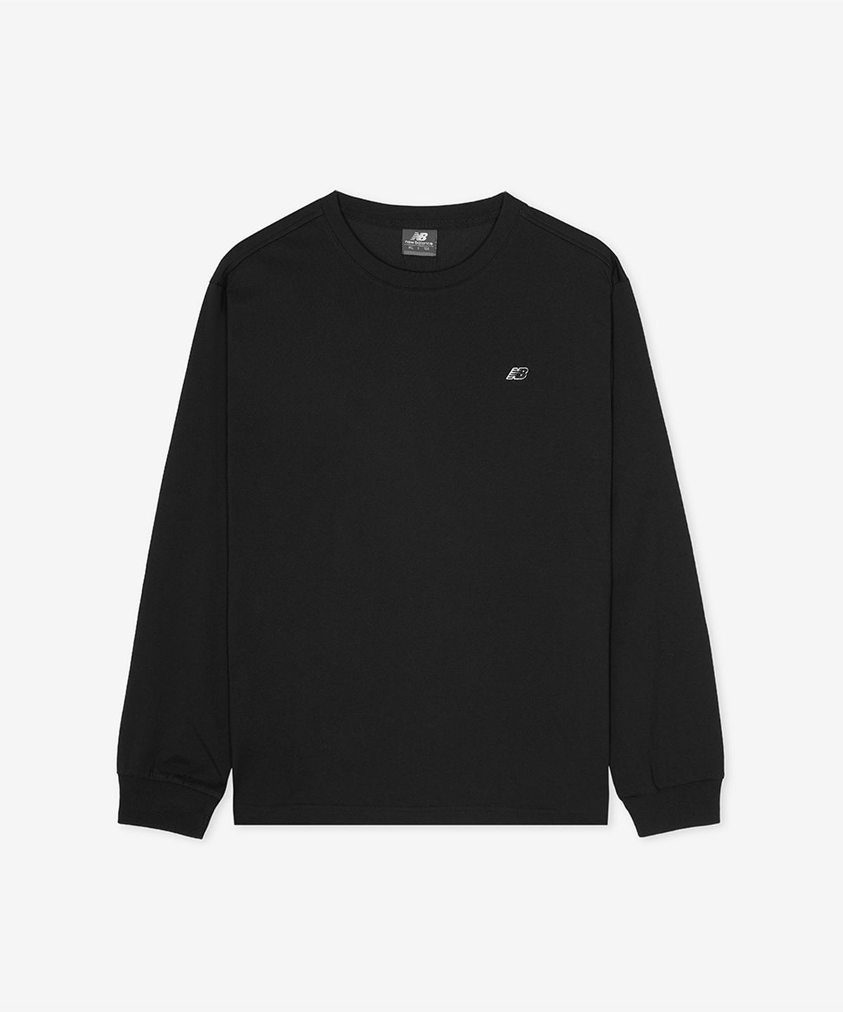 뉴발란스(NEW BALANCE) NBNDG31803 / UNI 에센셜 클래식 긴팔티 (BLACK)