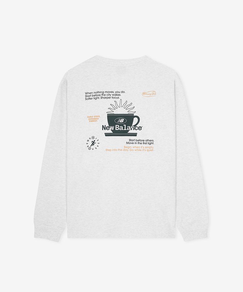 NBNDG31853 / UNI 모닝레이브 긴팔티 (A/GRAY)