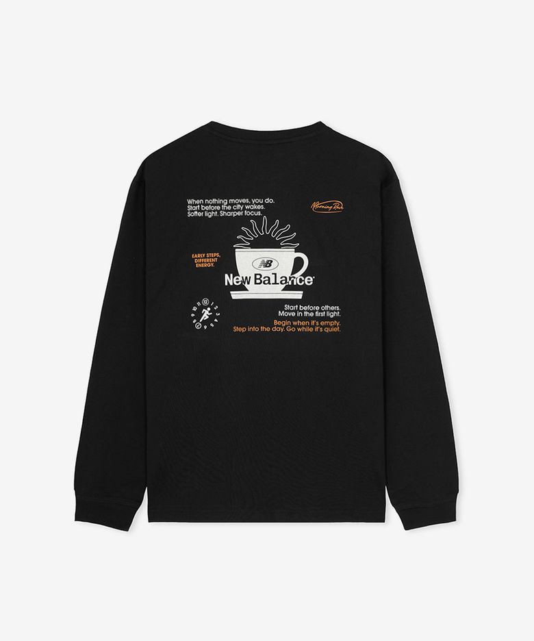 NBNDG31853 / UNI 모닝레이브 긴팔티 (BLACK)
