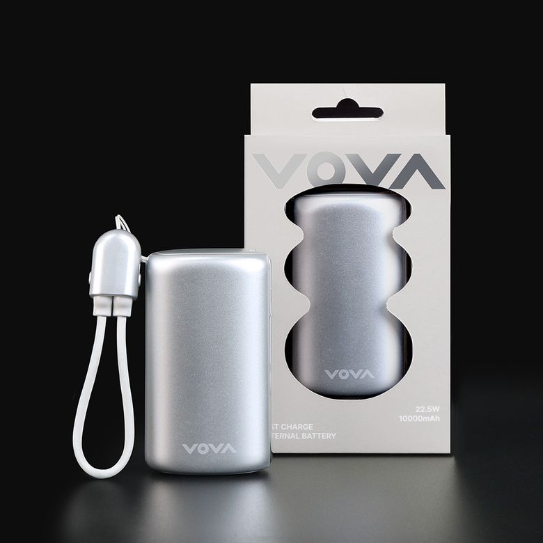 그립 고속충전 보조배터리 실버 에디션 10000mAh 22.5W VA-115