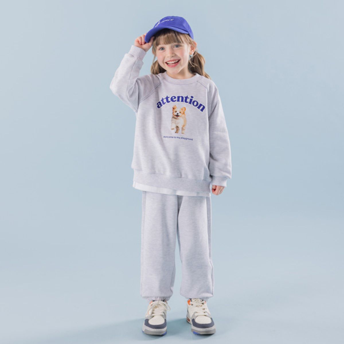아이러브제이(I LOVE J) 어탠션 댕댕 상하 SET JYSSE02