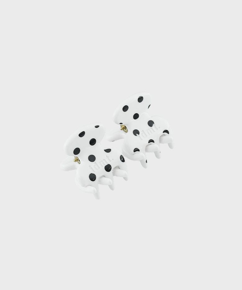 [2 set] Combi mini hair pin (Dot)